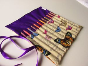 Pencil Holder Roll - open