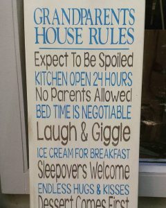 Woozlewood Grandparents House Sign