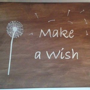 Woozlewood Make a Wish Sign