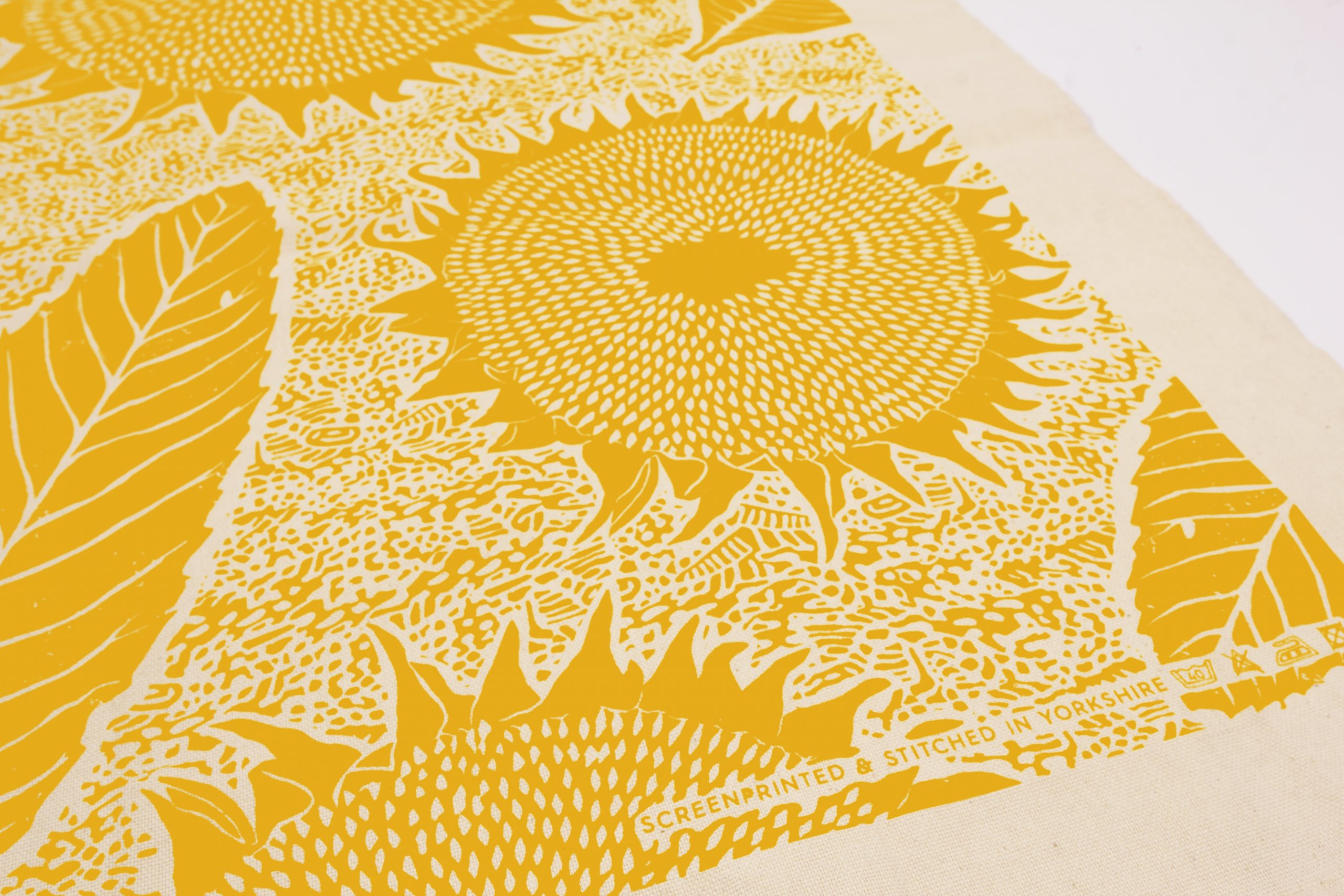 Download Sunflower Tea Towel | Authentic Uppermill Sunflower Tea Towel | Authentic Uppermill